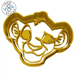 Simba - Lion King - Cookie Cutter - Fondant - Polymer Clay