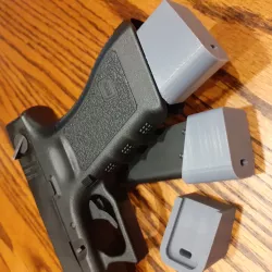 Simple Extended Baseplate for Airsoft Glocks