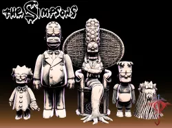 Simpsons Addams