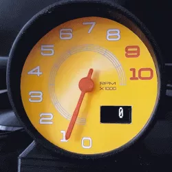 Speed/RPM gauge