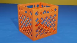 Square crate