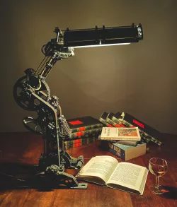 Steampunk Style Lamp