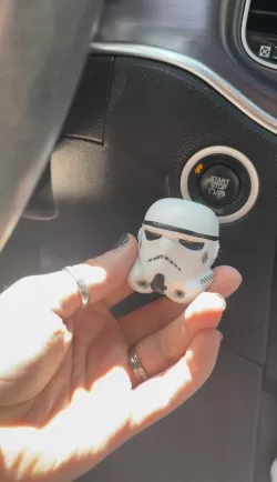 Stormtrooper Push to Start Button Cover