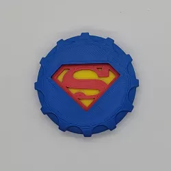Superman Maker Coin Key Ring