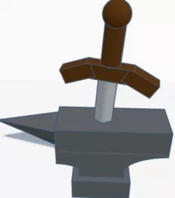 Sword in stone/anvil