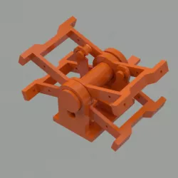 T-65 STAR WARS X WING MECHANISM