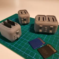 Toaster SD Card Holder