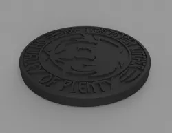Toss A Coin To Your Witcher... 042C | ø43mm