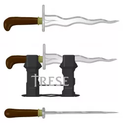 TRESE Themed Kris Dagger Prop | Alexandra Trese | By Collins Creations 3D