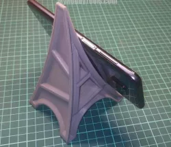 UNIVERSAL PHONE AND TABLET STAND – EIFFEL TOWER (STL + STEP files)