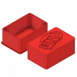 Uno card game box