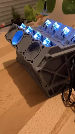 V8 engine