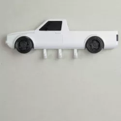 VW Pickup KEY HANGER (print-in-place mechanism)
