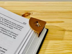 Wooden Corner Bookmark