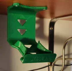 XBOX 360 or One Controller Hanging Holder under shelf