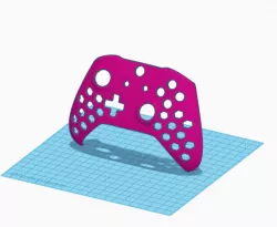 Xbox One S controller shell, Hex cutouts