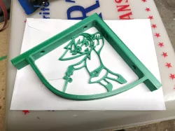 Zelda Windwaker Nintendo shelf bracket