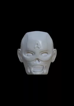 Zombie Captain America Pen Holder