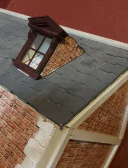 1/12 Dollhouse window (Model No.1)