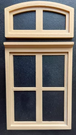 1/12 Dollhouse windows (Model No.5)
