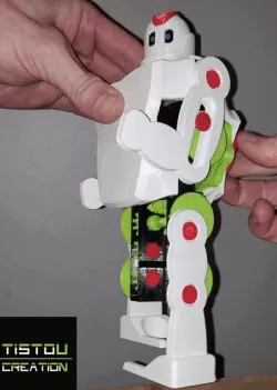 100% 3D print robot