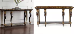 3D STL Table leg (Baroque)