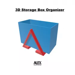 3D Storage Box Organizer