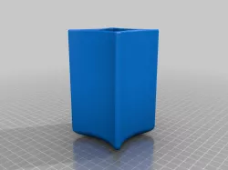 4 point vase fileted