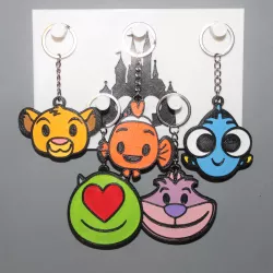 5 Keychain Disney Emoji