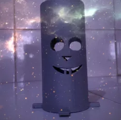 Alien toothbrush holder
