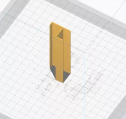 Angle Straight baseboard or kitchen