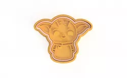 Baby Yoda cookie cutter / Baby Yoda Cookie Cutter