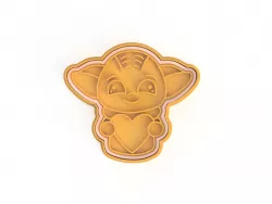 Baby Yoda cookie cutter / Baby Yoda Cookie Cutter