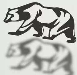 bear decoration wall bear