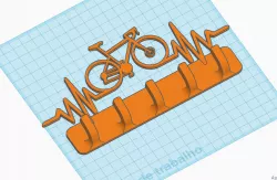 Bike Key Ring Holder for 5 Keys