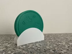BITCOIN beer coaster (type-1+2+3+Holder)
