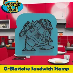 Blastoise Gigantamax Sandwich Stamp