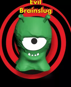 brain slug penholder