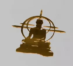 buddha wall art