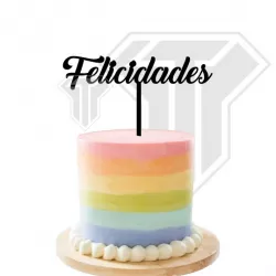 Cake topper - Congratulation sign for cake