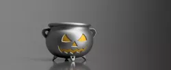 cauldron for Halloween 3d model