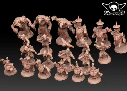 Chaos Dwarf Upgraded bb 32mm