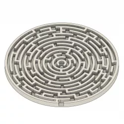 Circular maze