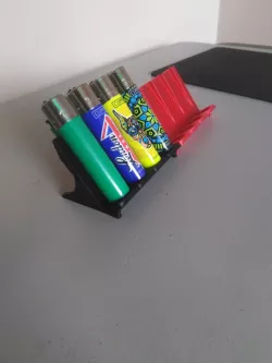 clipper lighter stand