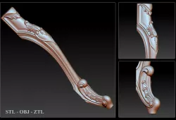 Collection Legs 3d STL Model Relief for CNC