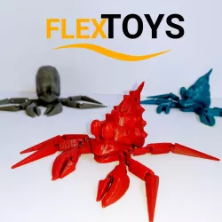 Cute Hermit Flexi Crabs