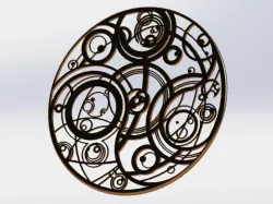 Doctor Who Clock Face