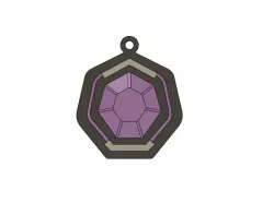 Enhanced diamond key ring - valorant rank -