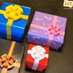 Gift boxes - 5 models - 3 sizes (no glue or paint)