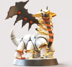 HISUIAN Giratina- FAN ART - POKÉMON FIGURINE -POKEMON LEGENDS ARCEUS